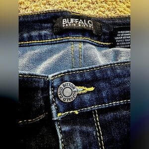 NWOT Buffalo David Bitton ~Jess dark blue wash jeans size 12